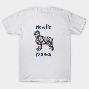 Newfie Mama Newfoundland Dog Lover Mom Mothers Day T-Shirt